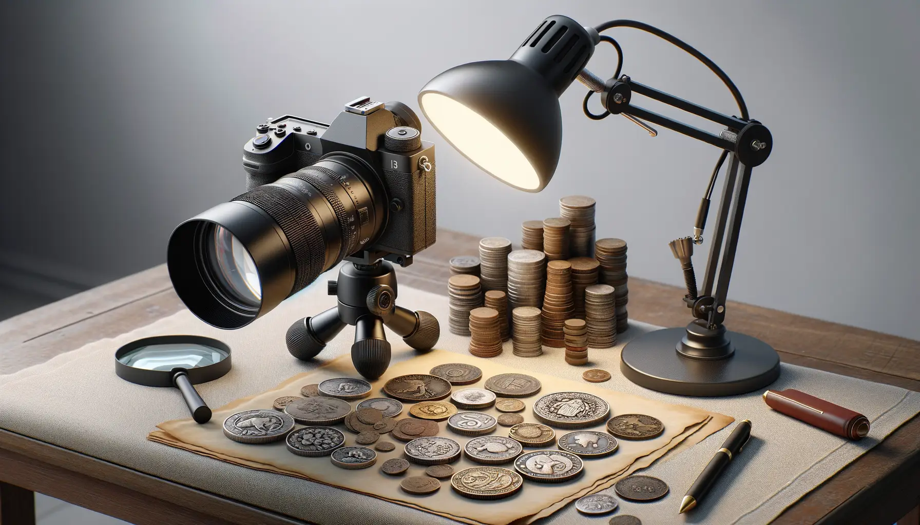 Essential Equipment for Capturing Coins